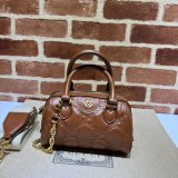 Gucci Best Perfect GG matelassé leather top handle 702251 Best Quality bag