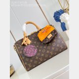 Luxury M27512 Speedy Soft 30 Monogram Canvas Louis Vuitton Bag