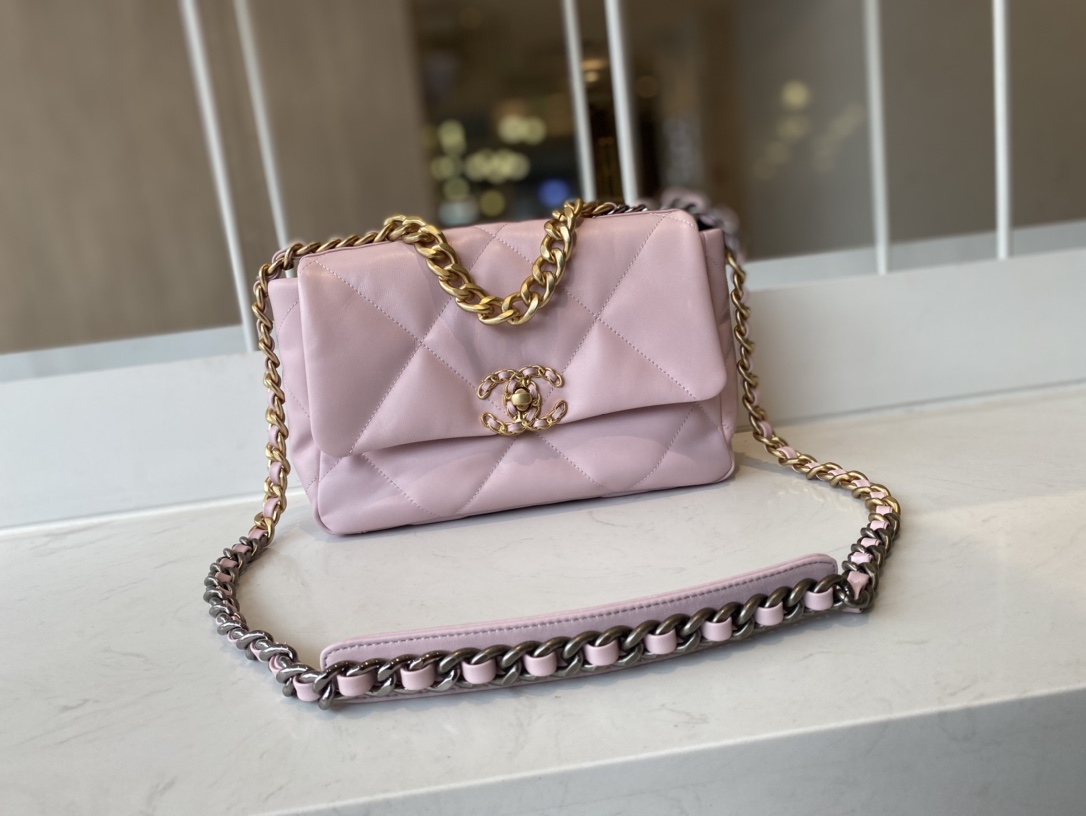 2021-Top-Sale-Chanel-19-Flap-Bag-26cm-Goatskin-in-Pink-Replica.jpg