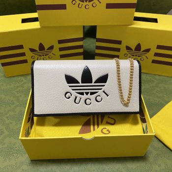 Adidas x Gucci wallet with Chain White 621892
