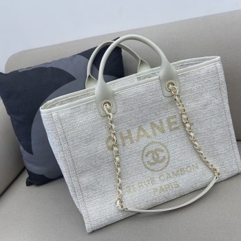 Chanel Chanel A93786 Large Beach Shopping Bag Beige