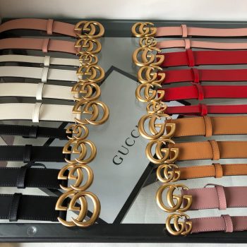 Cheap Replica Gucci Women Leather Belts 164