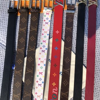 Cheap Replica Louis Vuitton Daily LV Leather Belt Width 3cm 110