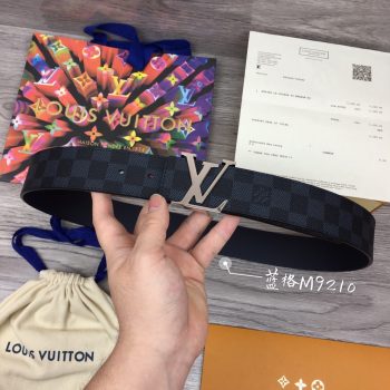 Cheap Replica Louis Vuitton Men Leather Belt Width 4CM 123