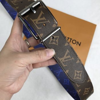 Cheap Replica Louis Vuitton Men Leather Belt Width 4cm 088