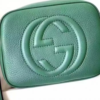 Original Gucci 466428 Broche GG Supreme Mini Bag