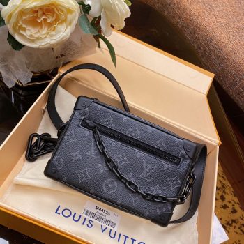 Louis Vuitton M44735 Mini Soft Trunk Bag and Monogram Eclipse coated canvas