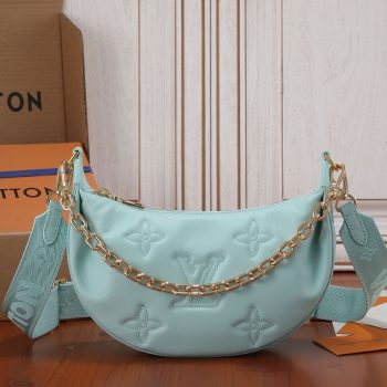 Louis Vuitton Over The Moon handbag Quilted and Embroidered Calf Leather Vert d-Eau Green M20857