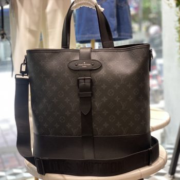 Louis Vuitton Saumur Tote Bag Monogram Eclipse M45914