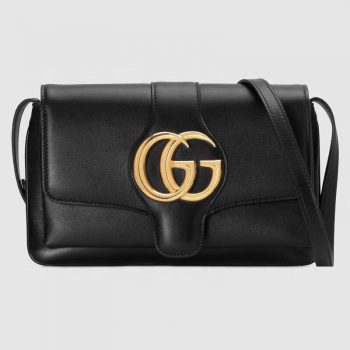 NEW Replica Gucci 550129 Women Arli Small Shoulder Bag Black