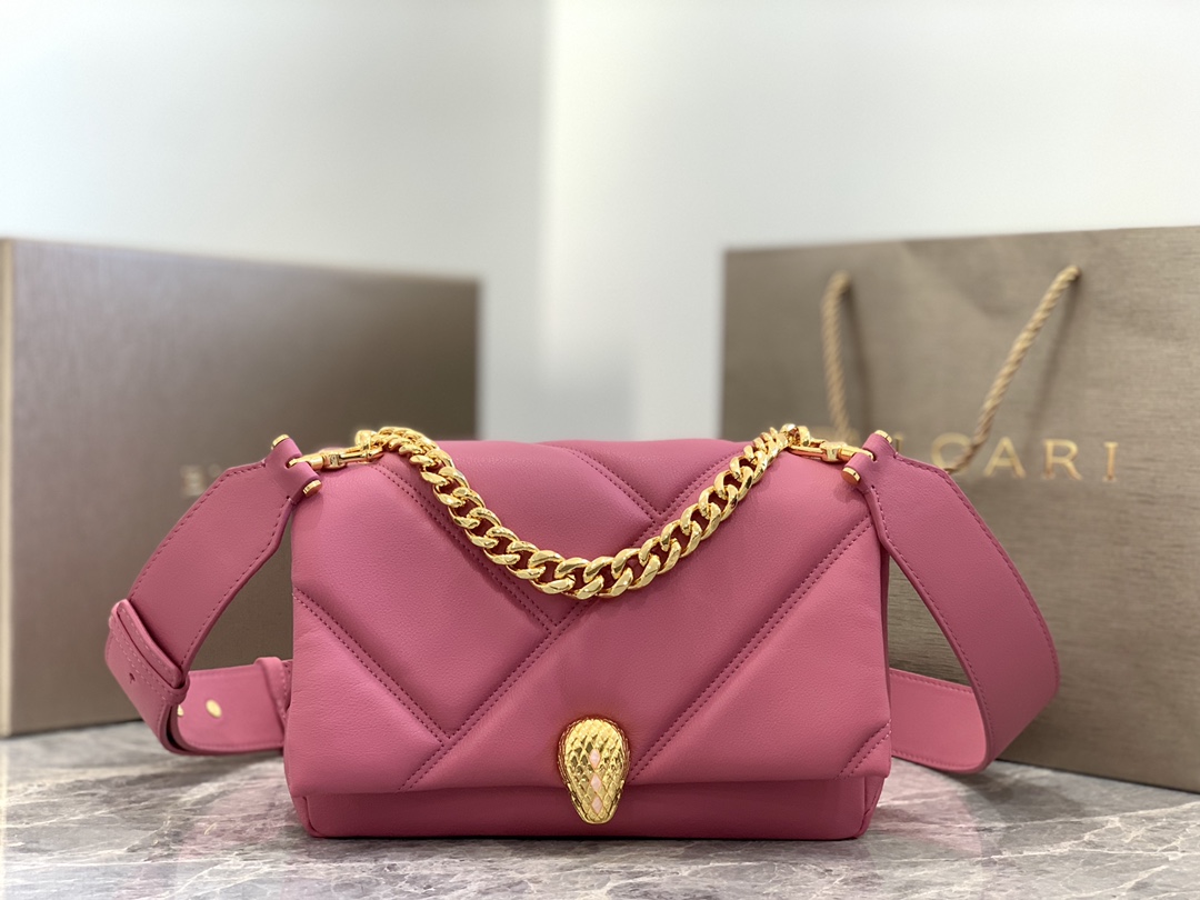New-Style-Bulgari-Cabochon-Crossbody-Bag-Calf-Leather-Pink-22.5cm.jpg
