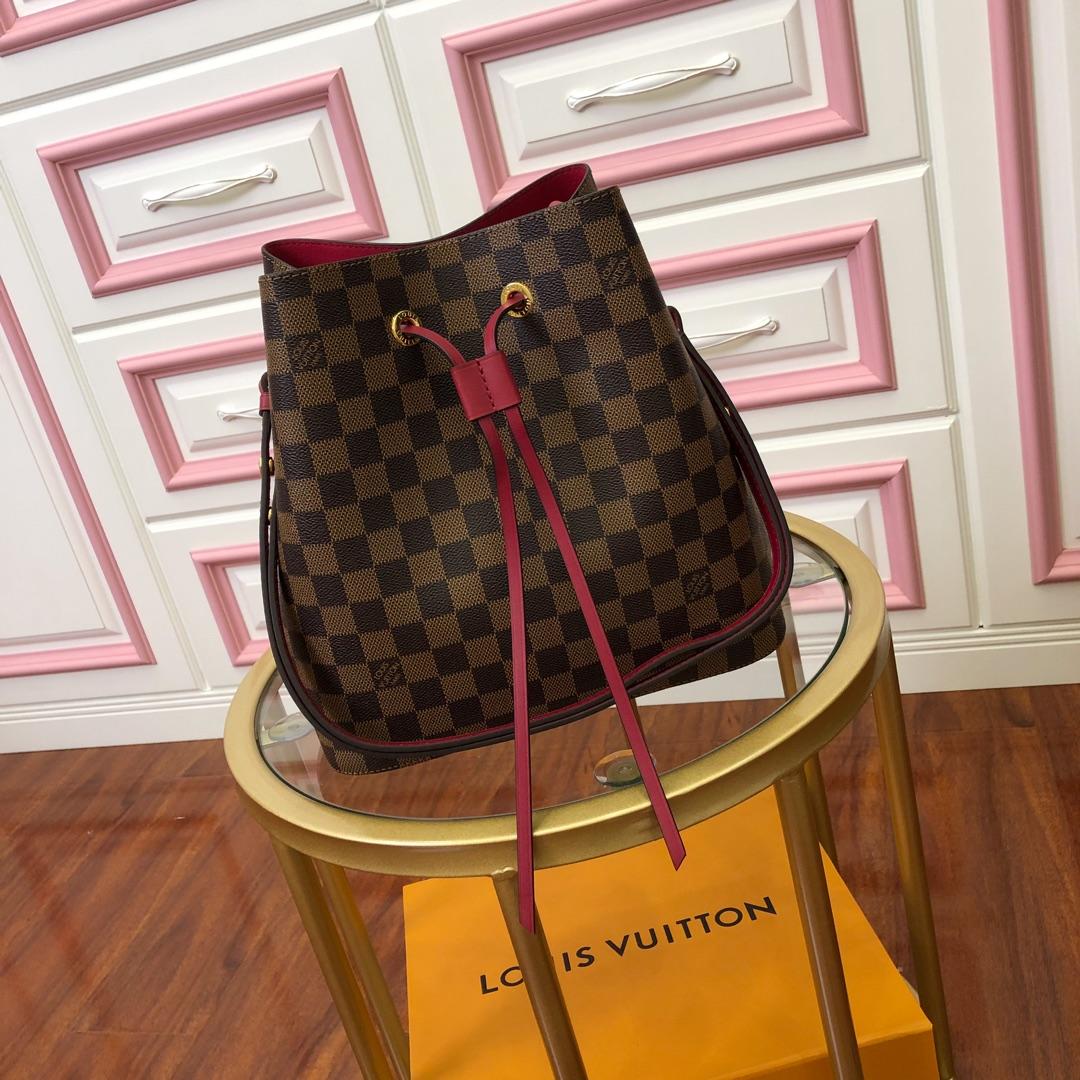 Original-Copy-Louis-Vuitton-NeoNoe-Bucket-Bag-Cherry-Berry-Damier-Ebene-N40214.jpg
