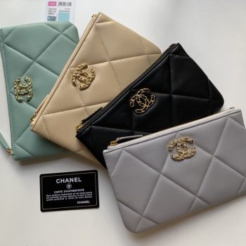 Replica Chanel 19 Women Pouch Bag