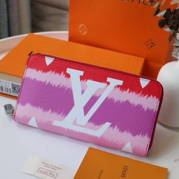 Replica Louis Vuitton LV Escale Zippy Wallet Red
