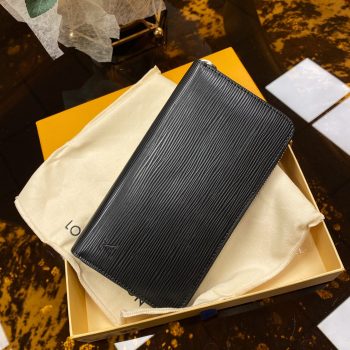 Replica Louis Vuitton M6007N Zippy Wallet Black Epi Leather