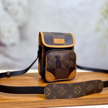 Replica Louis Vuitton N40357 Men Nano Amazone Messenger Small Bag