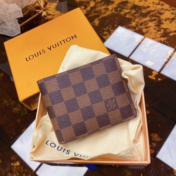 Replica Louis Vuitton N60895 Multiple Wallet Coated Canvas