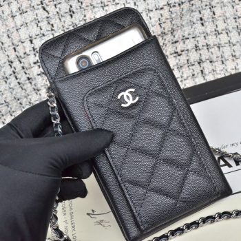 Top Quality Chanel Ohane Phone Shoulder Bag with Silver-Tone Metal 002