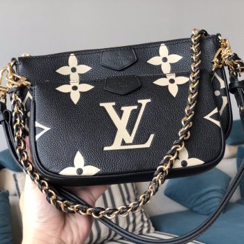 Louis Vuitton M45777 Accessoires Cross-body Bag Embossed Supple Grained Cowhide Leather