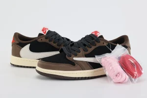 Travis Scott x Air Jordan 1 Low 'Mocha' Replica