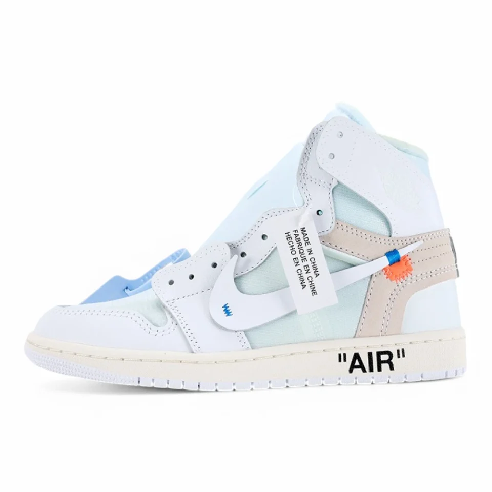Off-White x Jordan 1 Retro High OG BG 'White' 2018