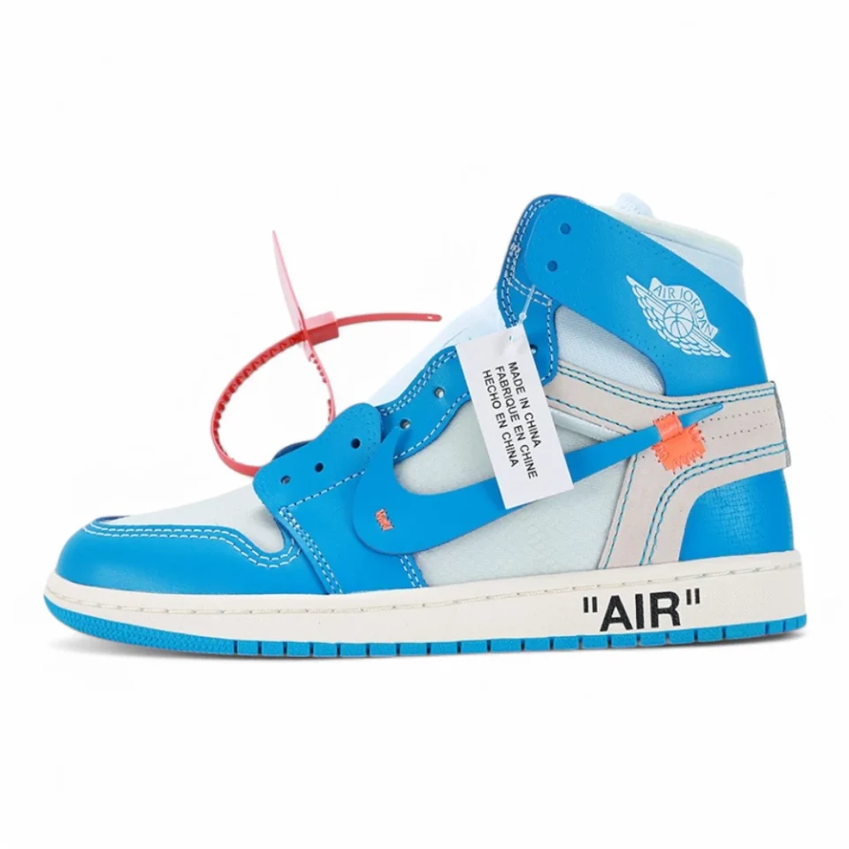 Off-White x Air Jordan 1 Retro High OG 'UNC'