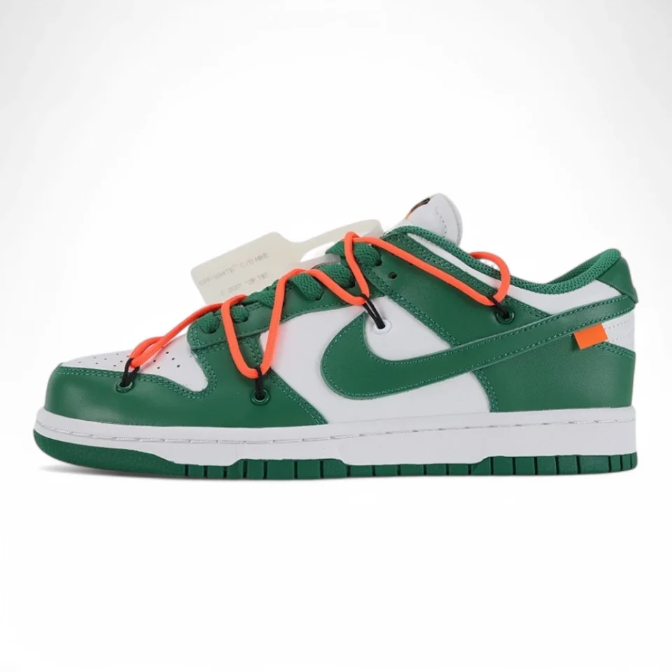 Off-White x Dunk Low 'Pine Green'