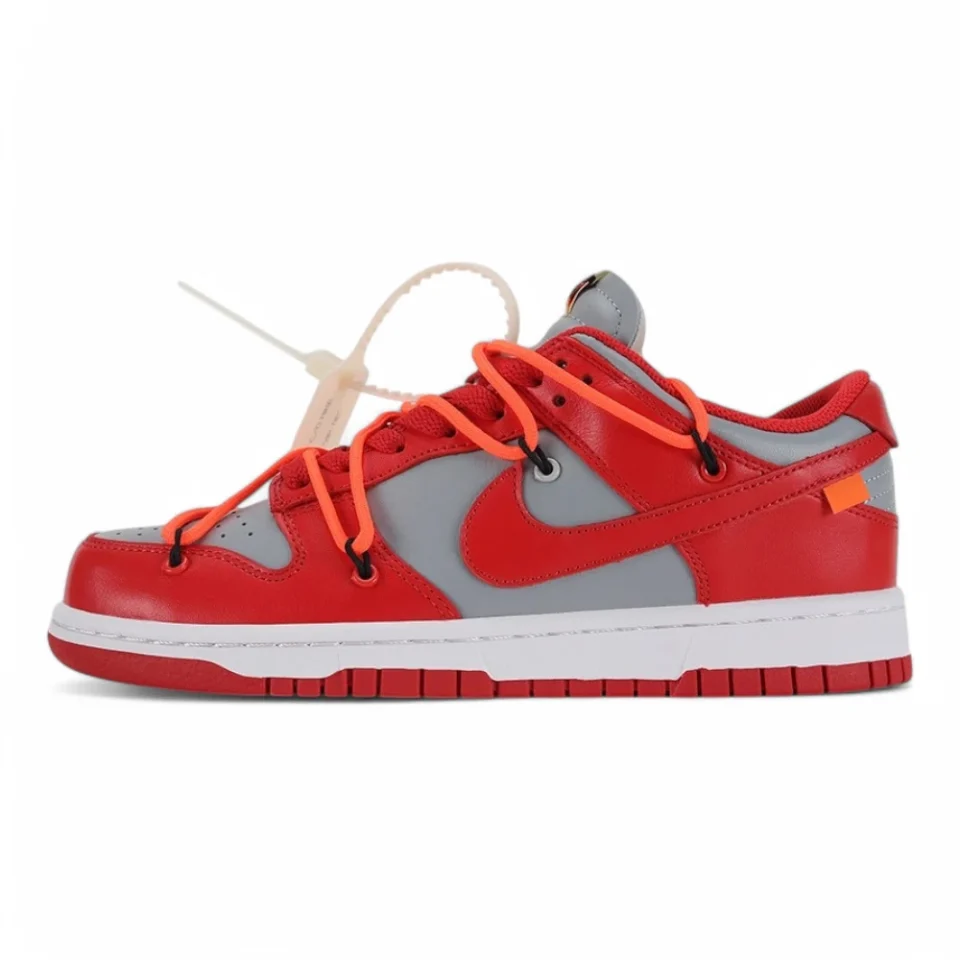 Off-White x Dunk Low 'University Red'