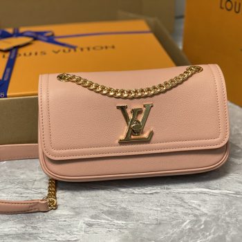 Louis Vuitton M22303 LockMe Chain Bag East West Pink
