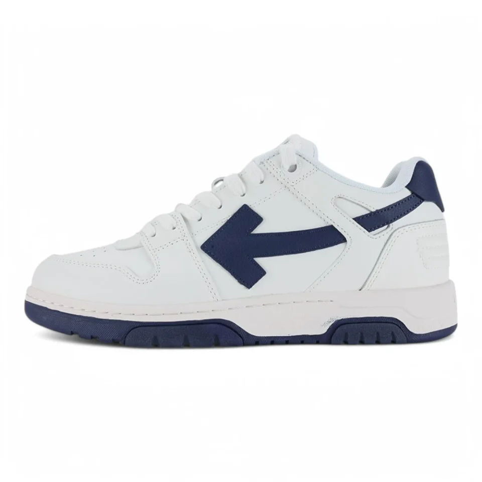 Off-White Out of Office 'White Navy Blue' Replica