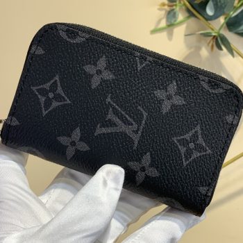 Louis Vuitton M81662 Zippy Coin Purse Vertical Monogram Eclipse coated canvas