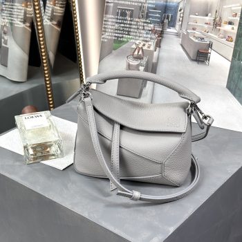 Mini Puzzle bag in Soft Grained Calfskin Gary