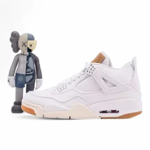 Levi's x Air Jordan 4 Retro 'White Denim'