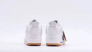 Levi's x Air Jordan 4 Retro 'White Denim'