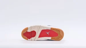 Levi's x Air Jordan 4 Retro 'White Denim'