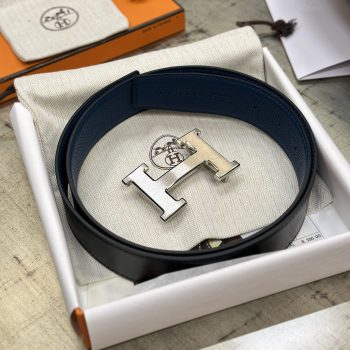 Hermes Mens Leather Belts Width 38mm 198