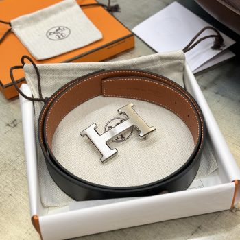 Hermes Mens Leather Belts Width 38mm 204