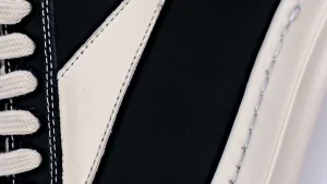 Rxxx Owens Wmns DRKSHDW Luxor Vintage Low 'Black Milk' Replica