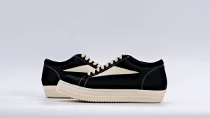 Rxxx Owens Wmns DRKSHDW Luxor Vintage Low 'Black Milk' Replica