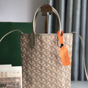 Goyard Goyard Poitiers Claire-Voie Bag Powder Pink and Grege