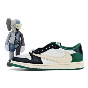 Travis Scott x Jordan 1 Low Custom Green