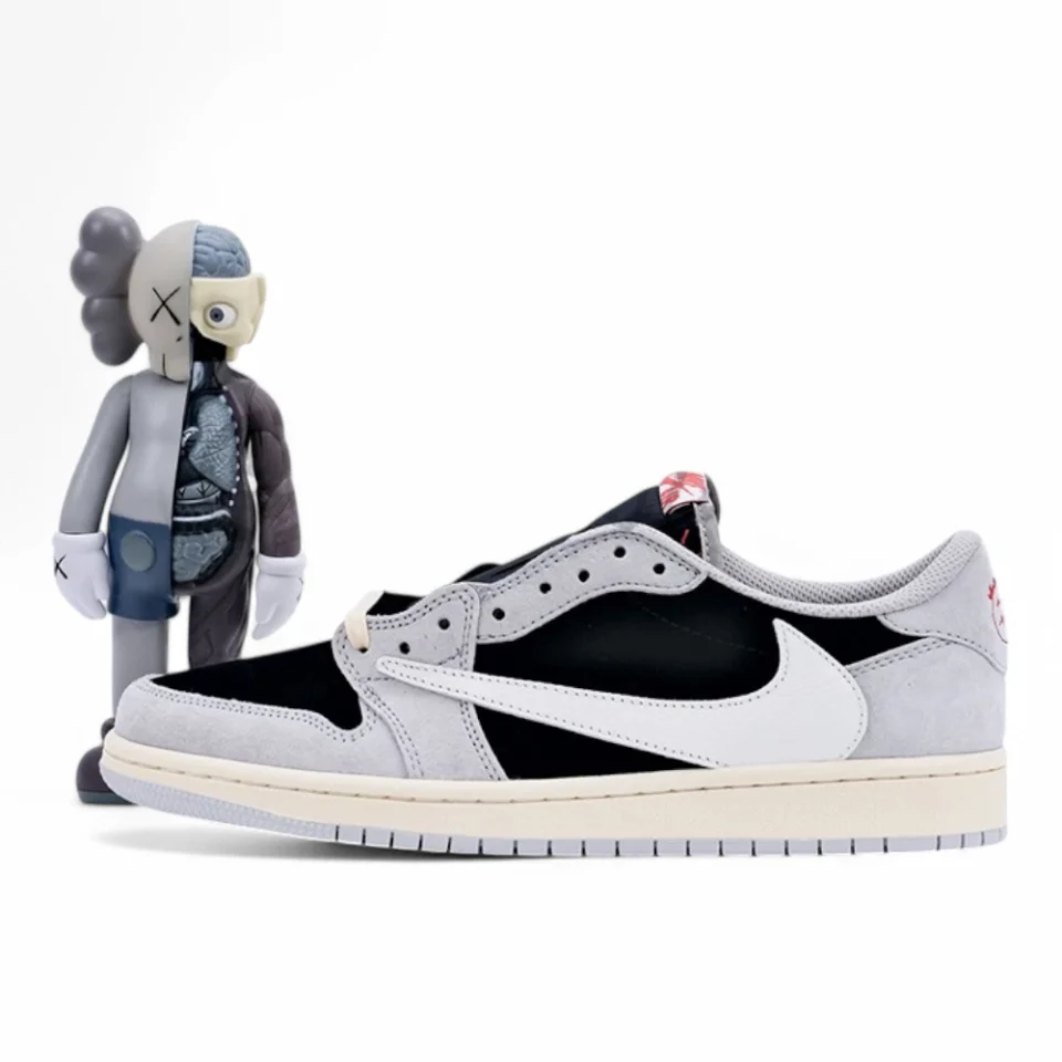 Travis Scott x Jordan 1 Low Custom Grey
