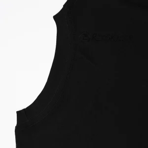 Sp5der Black 555555 Spider Web Tee