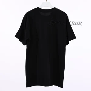 Sp5der Black 555555 Spider Web Tee