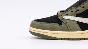 Travis Scott x Air Jordan 1 Low OG SP 'Black Olive' Replica
