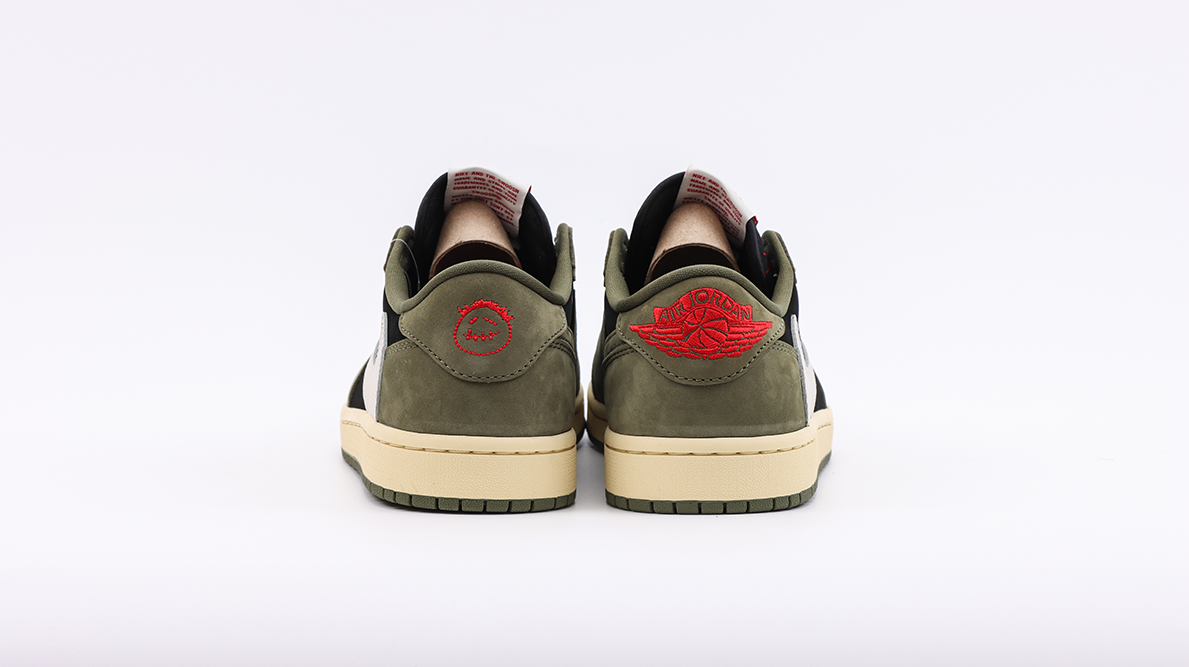 Travis Scott x Air Jordan 1 Low OG SP 'Black Olive' Replica