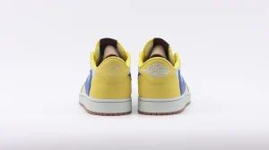 Travis Scott x Wmns Air Jordan 1 Retro Low OG SP 'Canary' Replica