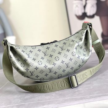 Louis Vuitton M23779 Hamac Bag Monogram Coated Canvas Khaki Green