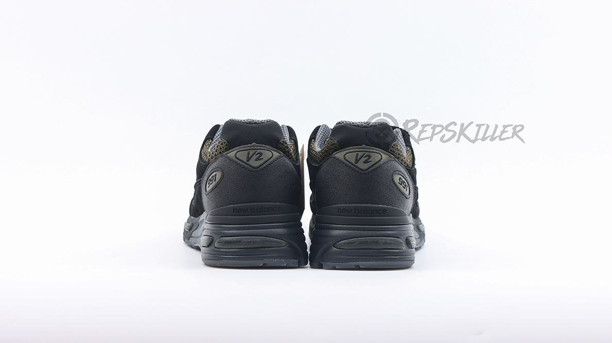 Stone Island x 991v2 Made in England 'Black'Replica