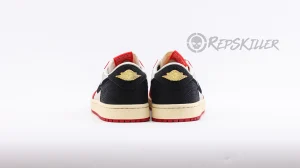 Trophy Room x Air Jordan 1 Retro Low OG SP 'Rookie Card - Away' Replica